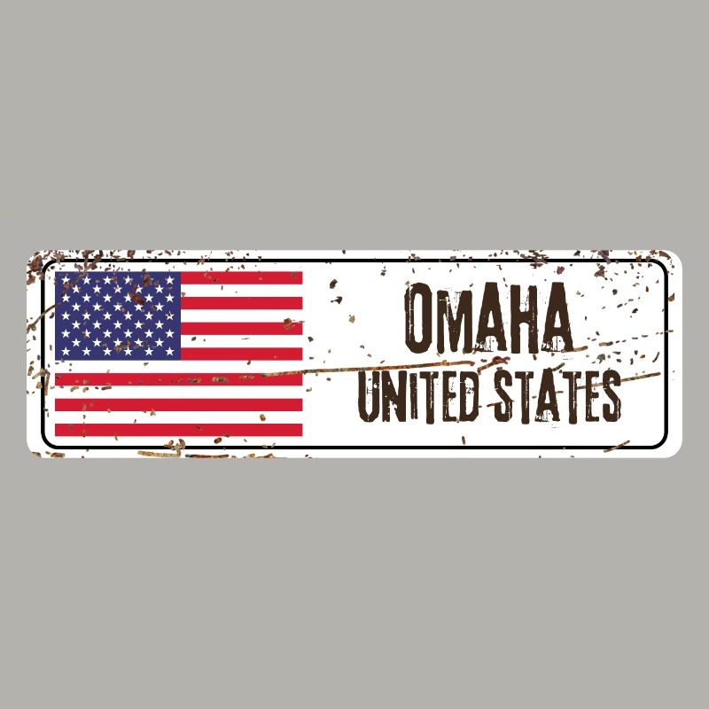 Omaha Drapeau des États-Unis