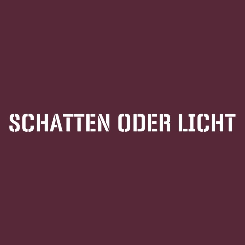 Schatten oder Licht