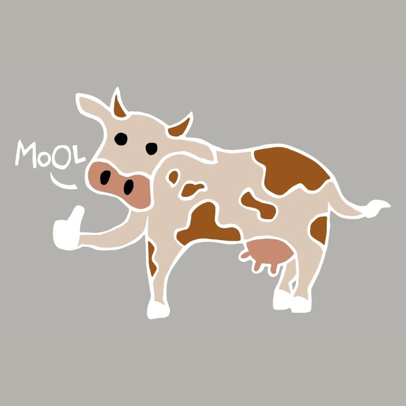 Mool / Cool Cow Thumbs Up (Blanc)