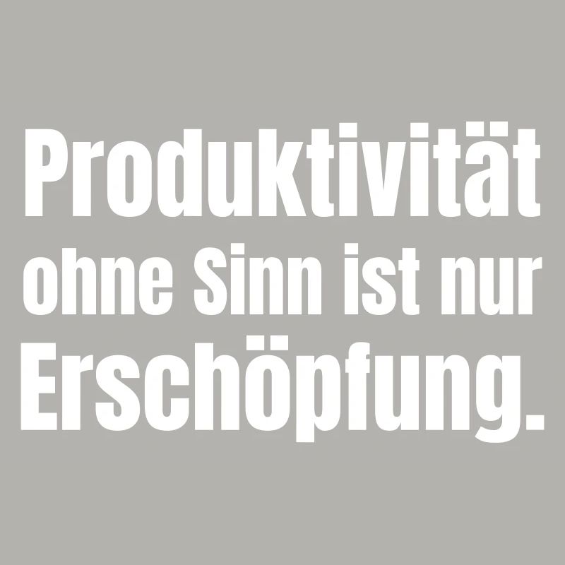 Déclaration typographique de productivité avec objectif