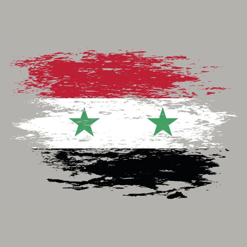 Drapeau de la Syrie utilisé