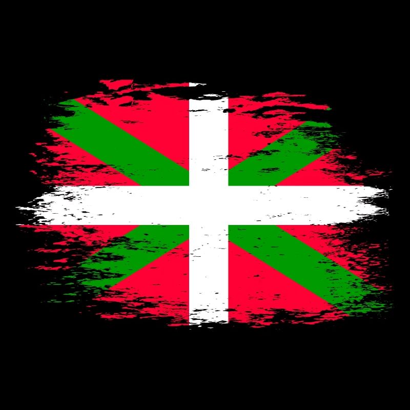 Drapeau basque utilisé