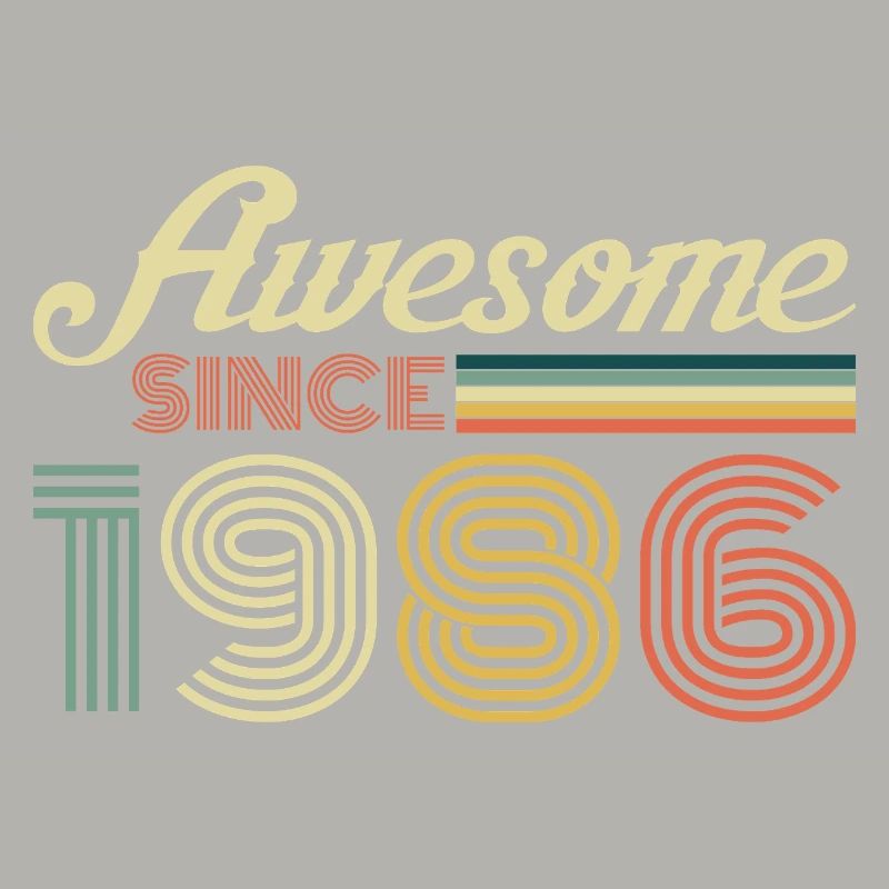 Awesome since 1996 retro vibe