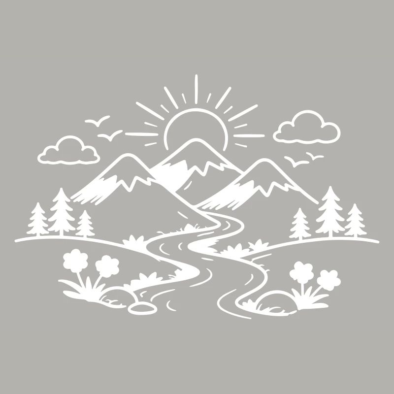 Berge Landschaft