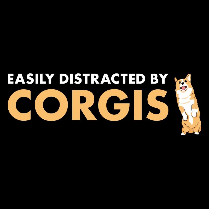 Dog Easily Distracted By Corgi