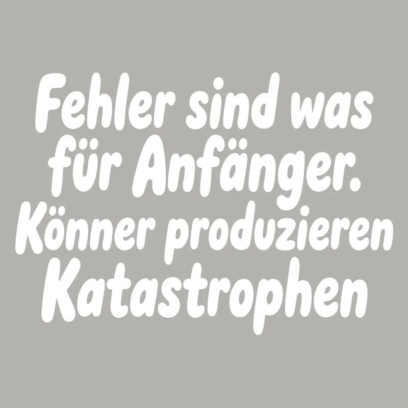 Experts produce catastrophes