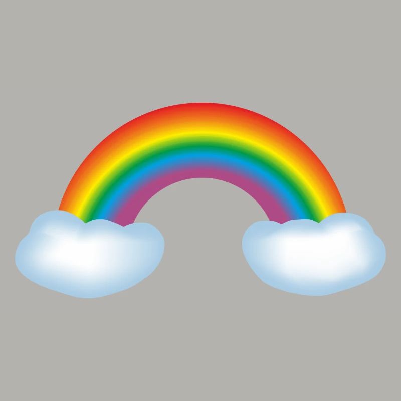 Rainbow & clouds