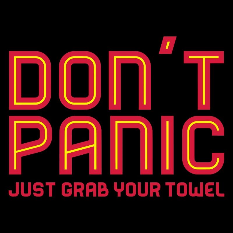 Do not Panic, Just grave Your Towel 3