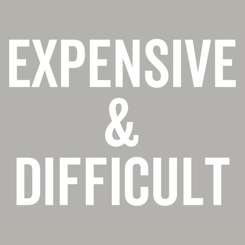 Expensive and Difficult