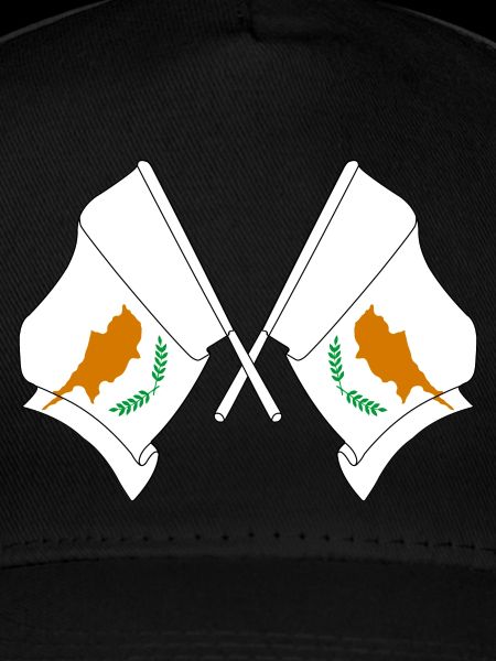 Two flags Cyprus