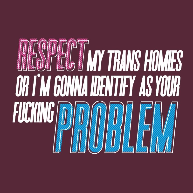 RESPECTEZ mes potes trans !