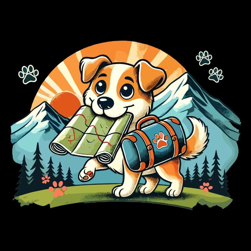 Chien de randonnée