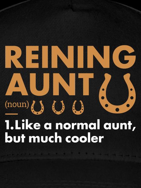 Reiner Aunt Definition Reining