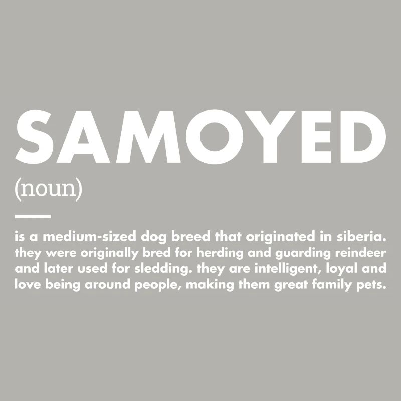Définition du Samoyède