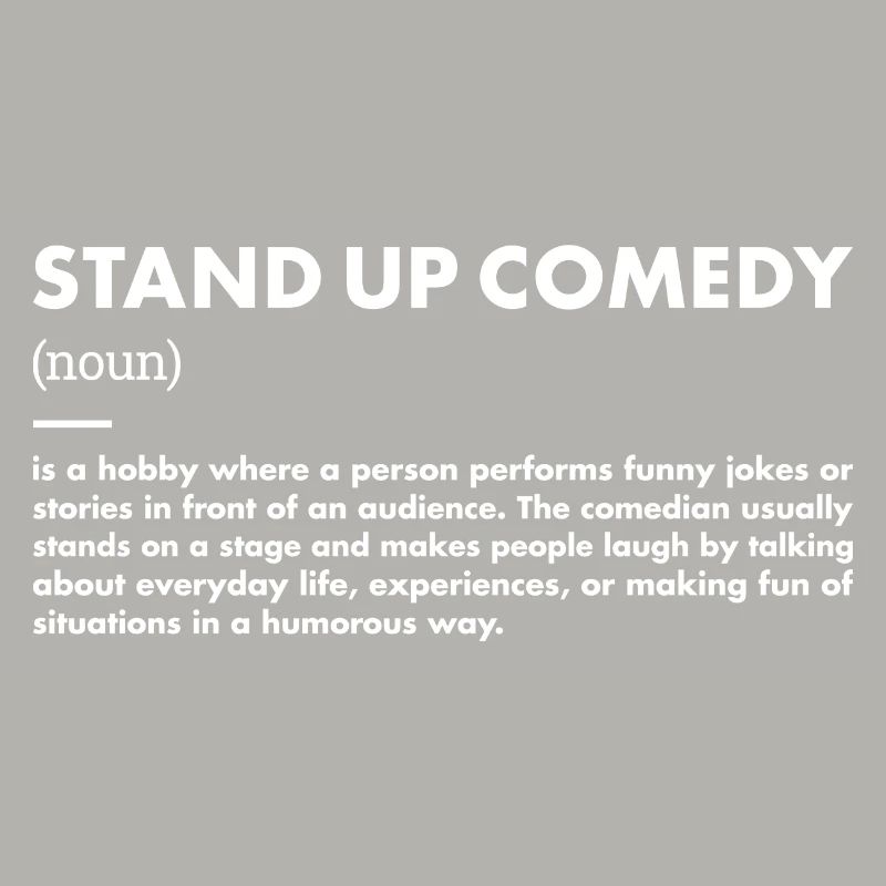 Comedian Definition Stand Up Comedy