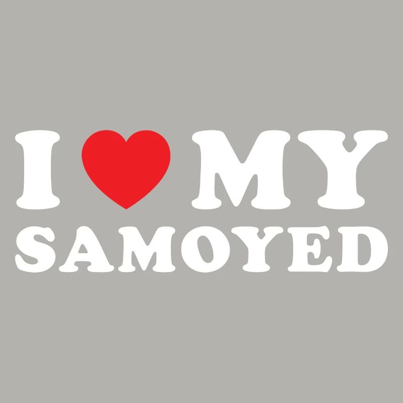 J’aime mon Samoyède