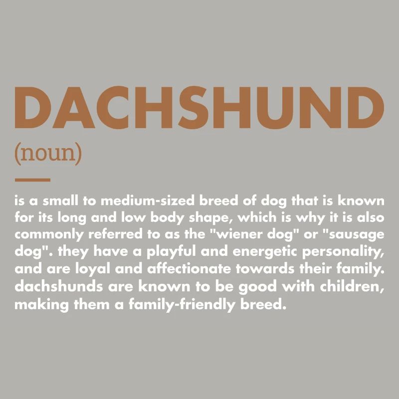 Dachshund Definition