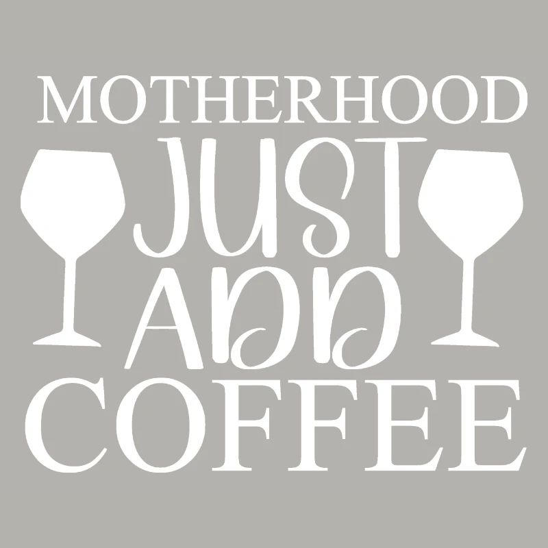 La maternité ajoute simplement café-mère-amateur de café