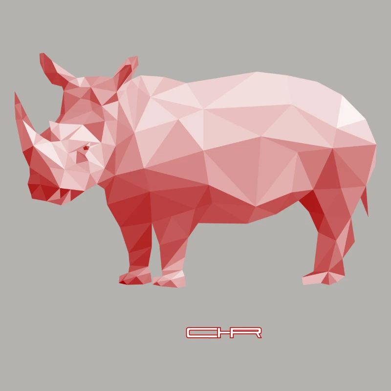Low Poly Rhino