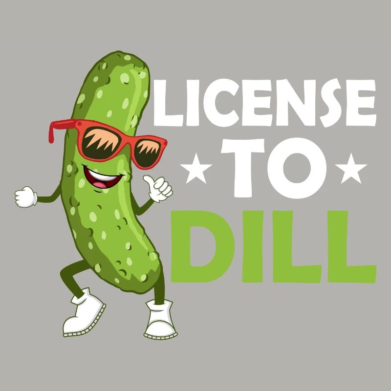 Licence pour cornichon au concombre à l’aneth