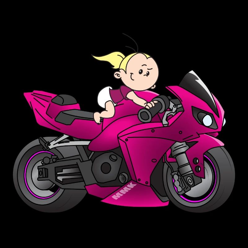Motor-Mädchen