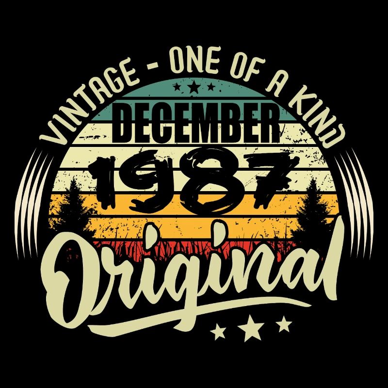 Décembre 1987 - Vintage Authentique December 1987 
