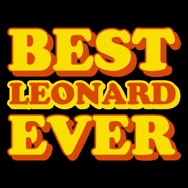 Funny gift with first name Leonard