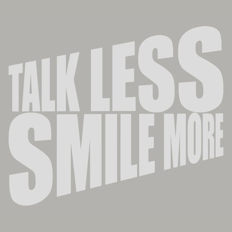 parler moins sourire plus