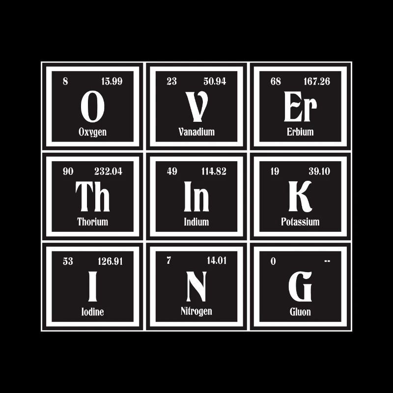 Overthinking | Periodic Table of Elements