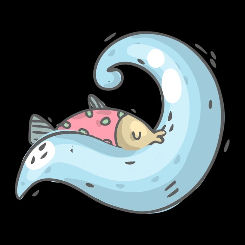schlafender Fisch