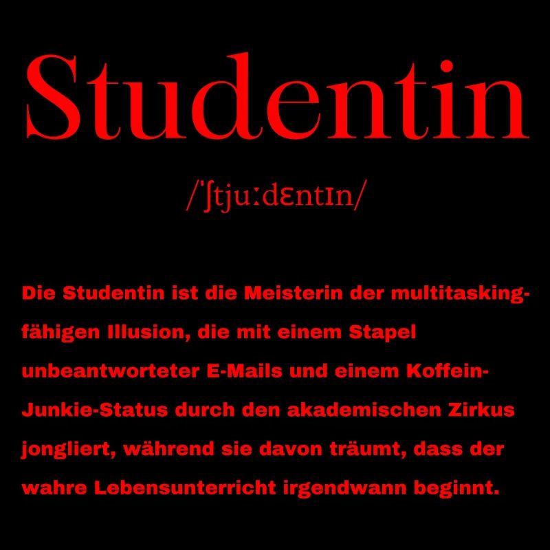 Studentin Definition