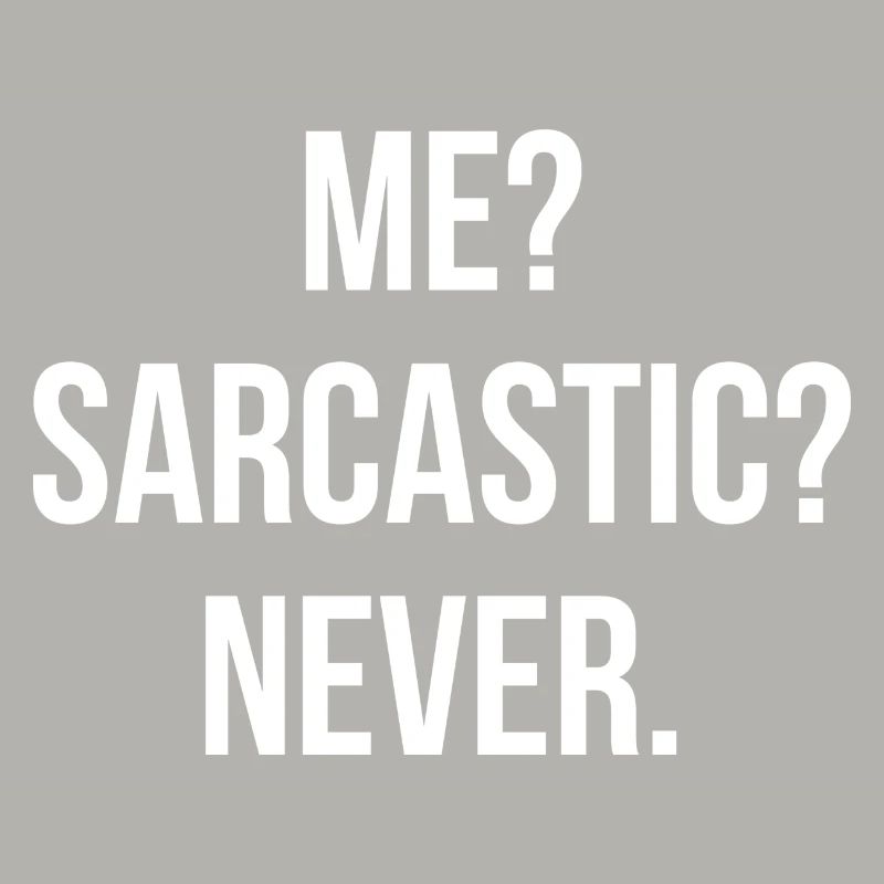 Sarcastic quote