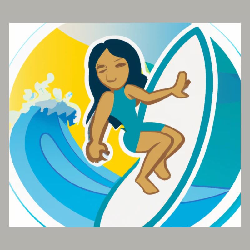 Fun Surf Aufkleber