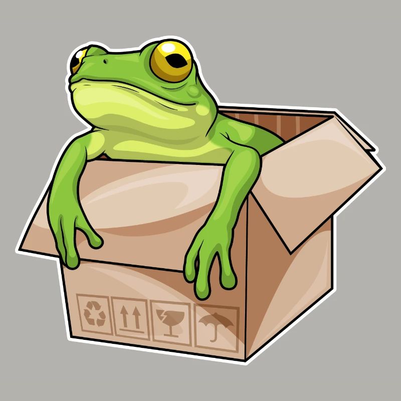 Frosch Karton