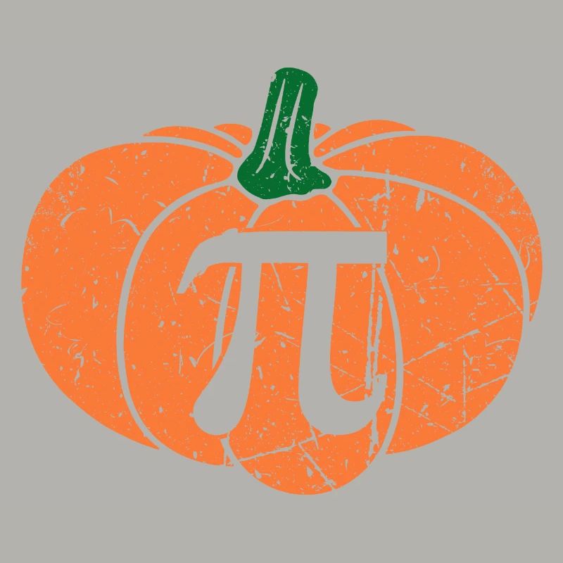 Distressed Pumpkin Pi Math Teacher Haloween
