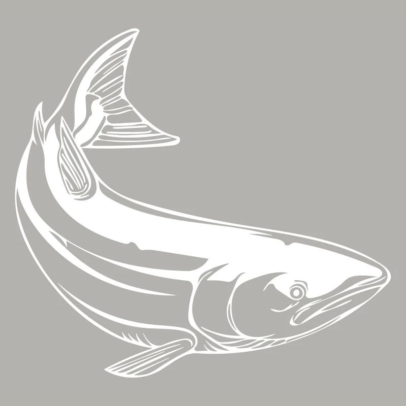 Vector fish motif
