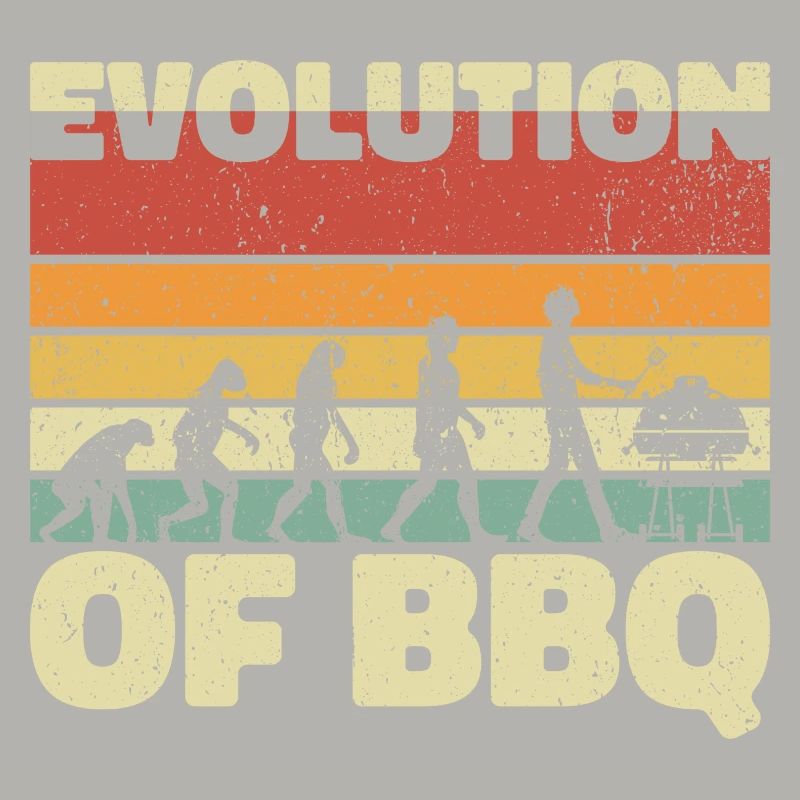 Evolution des BBQ - Grill Delight Geschenk