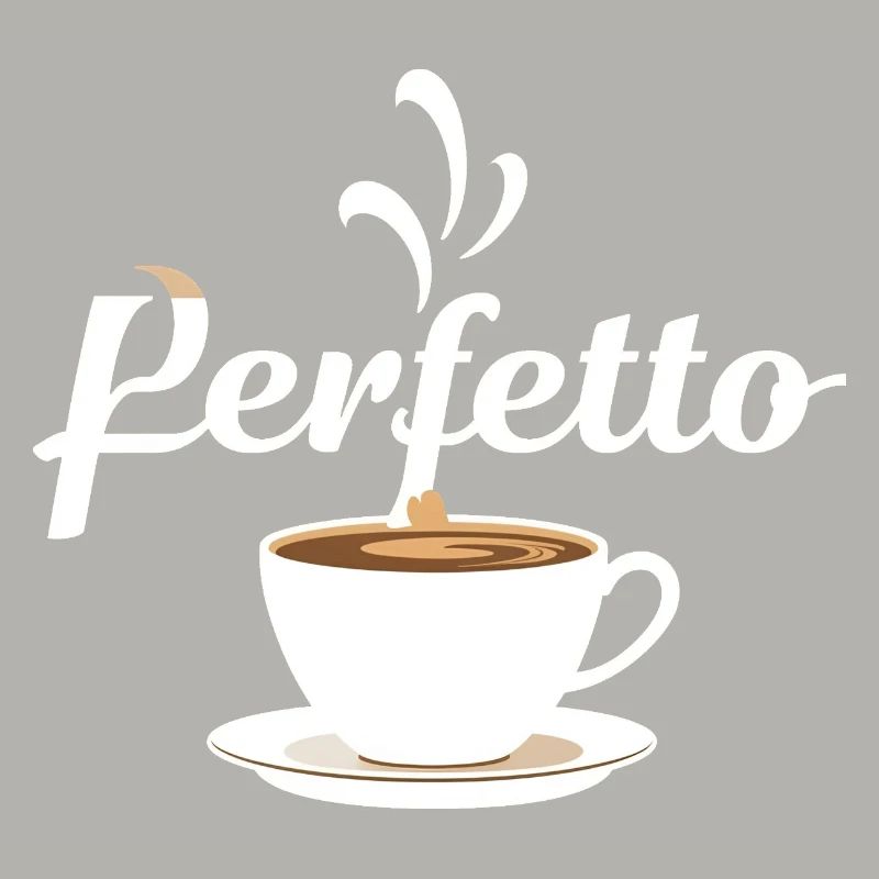 Conception de tasse à café Perfetto