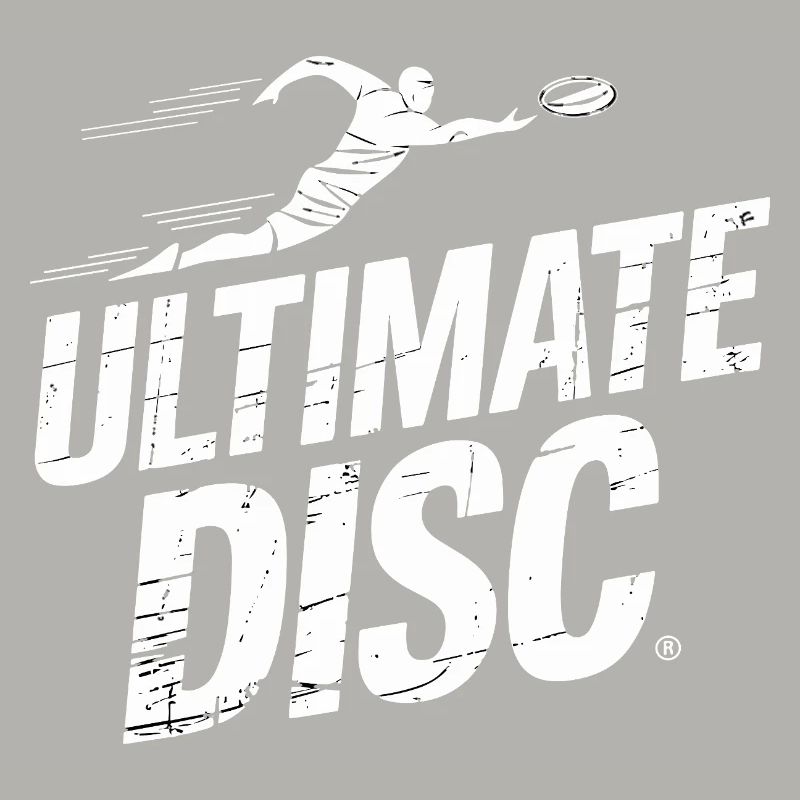 Ultimate Disc Layout Offense Player Jump Catch