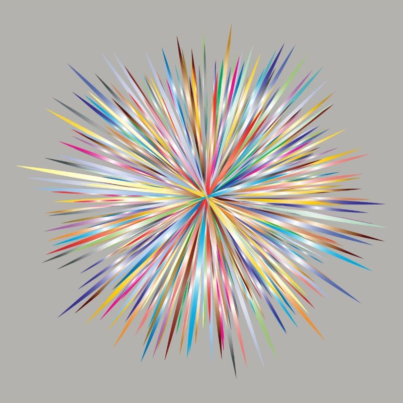 Farbexplosion Bunt Geschenk Geschenkidee