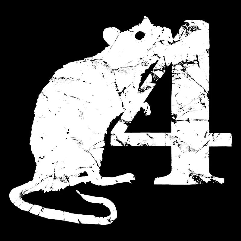PUNKROCK rats nr. 4 - look usagé - souris - rat
