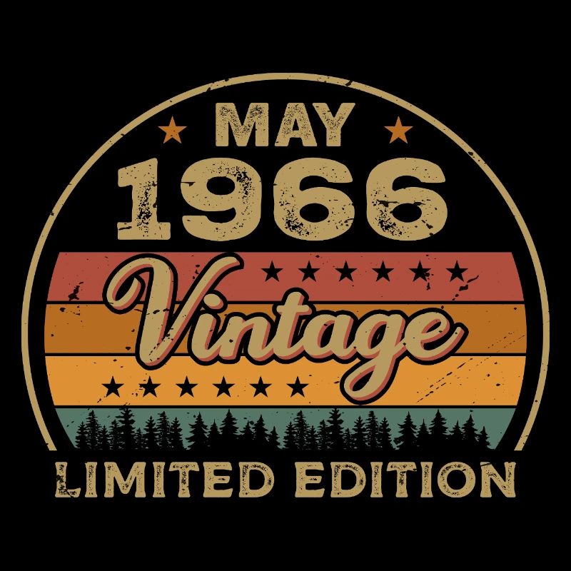 Mai Geschenk Mai 1966 Jubiläum Mai 1966 May 1966