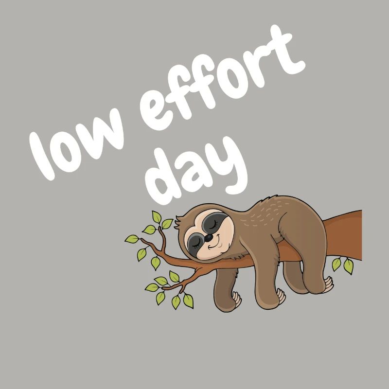 low effort day