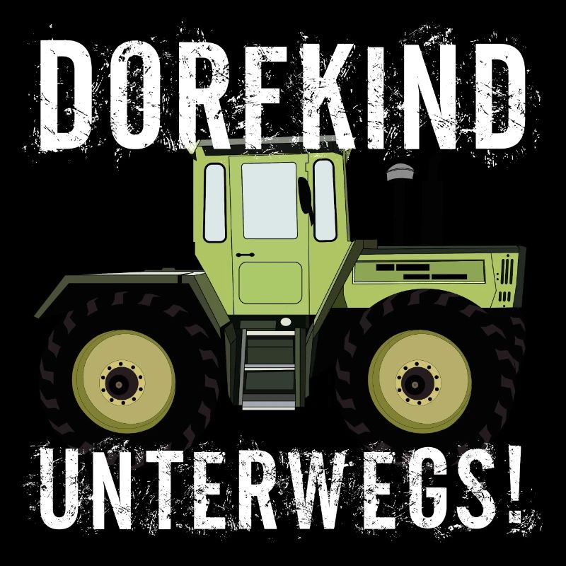 Dorfkind unterwegs - Unimog - MB Trac - Oldtimer