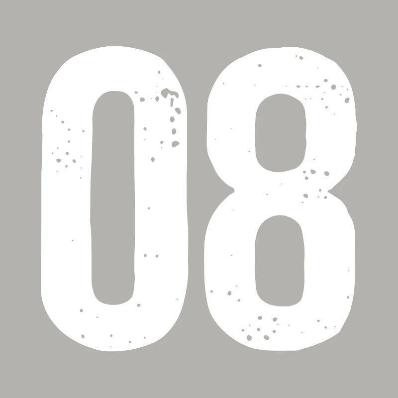 08 Numéros Blanc