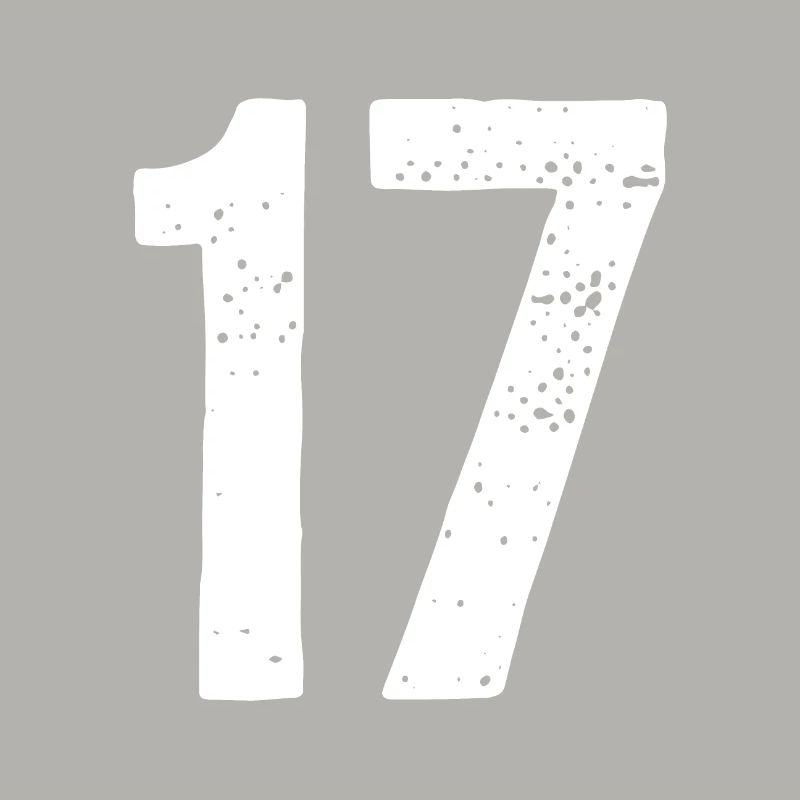 17 Numéros Blanc
