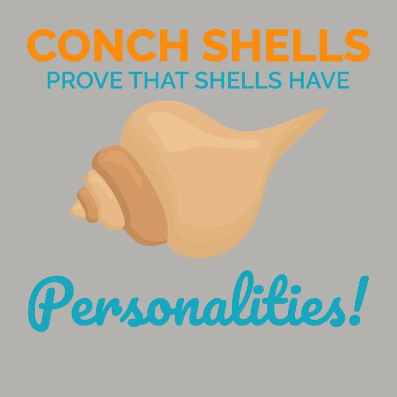 Conch Seashells Collector Beachcomber Sea Shell