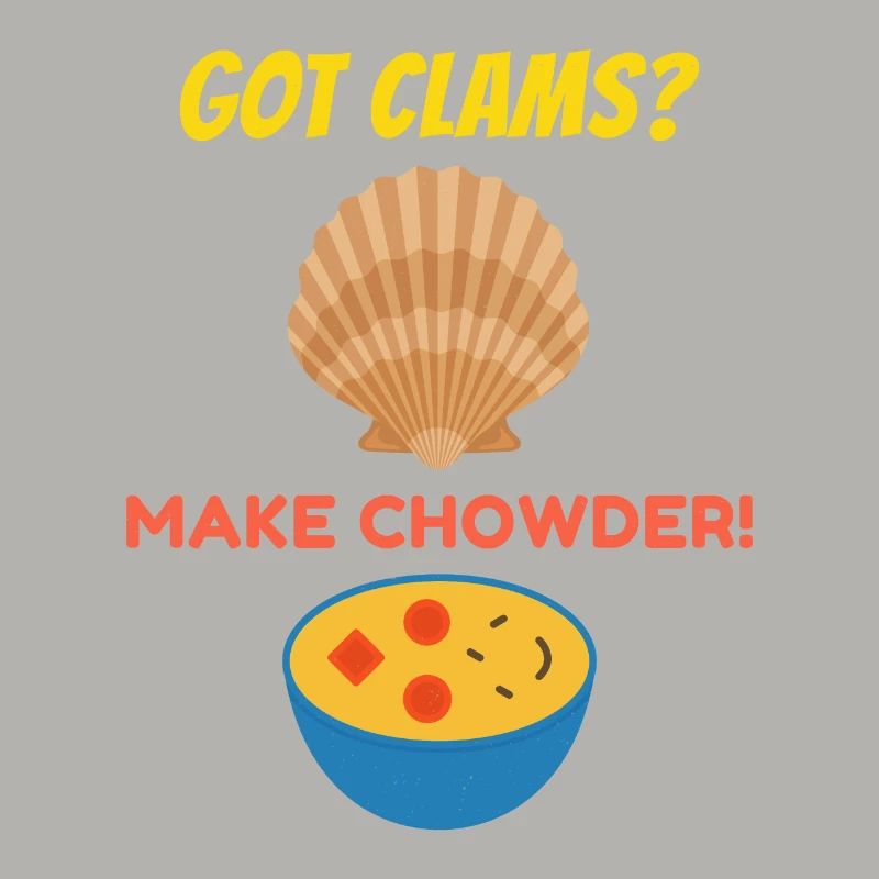 Clam Chowder Shellfish Hilarious Seafood Soup