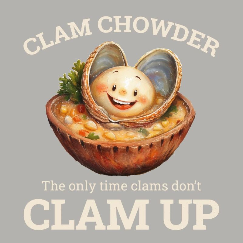 Clam Chowder Shellfish Hilarious Seafood Soup