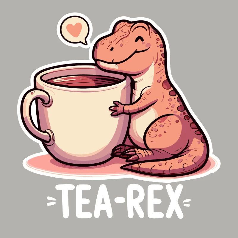 Tee Rex Tee-Rex Teetrinker Geschenk